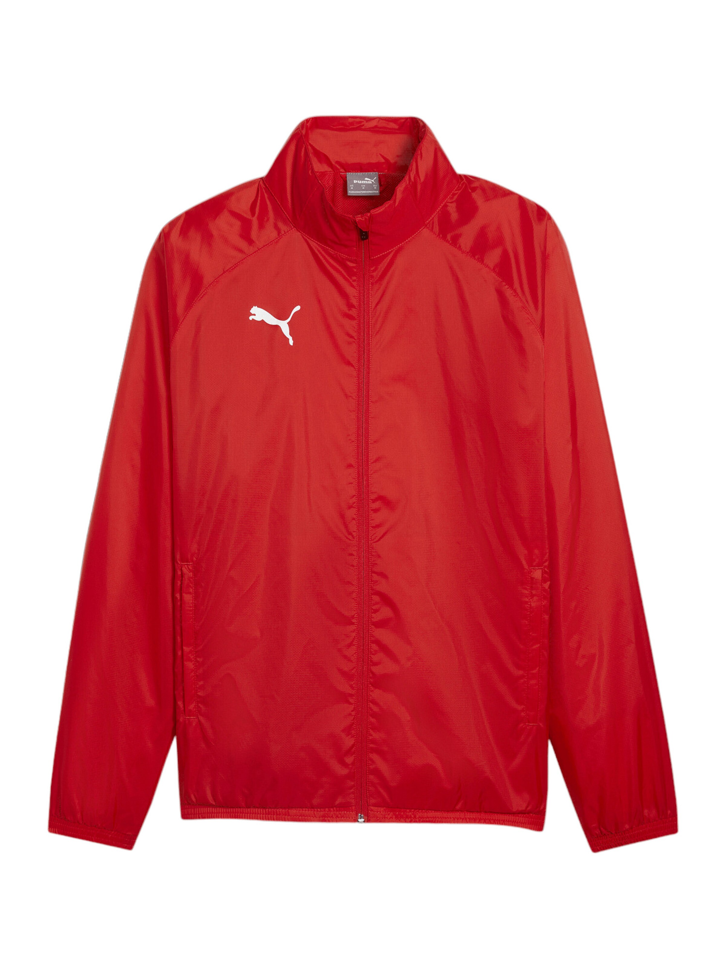 PUMA Athletic Jacket 'TeamGoal' in Red: front