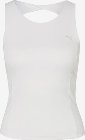 PUMA Urheilutoppi 'SUNDAY BLISS' värissä valkoinen: etupuoli