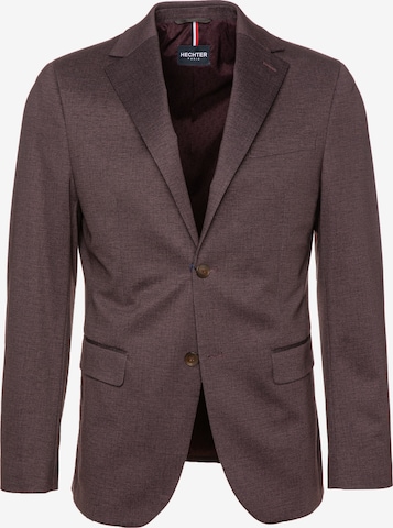 HECHTER PARIS Regular Fit Business-Sakko in Braun: Vorderseite