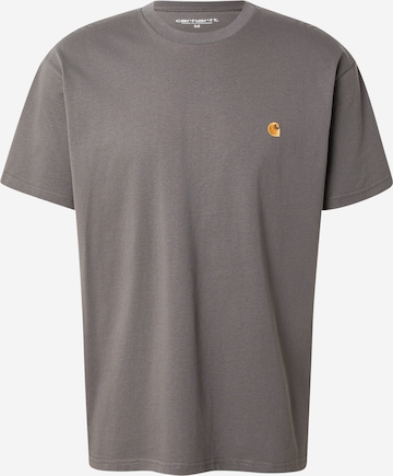 Carhartt WIP Majica 'Chase' | siva barva: sprednja stran