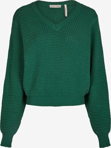 Lovely Sisters Sweater 'Petra' in Green: front