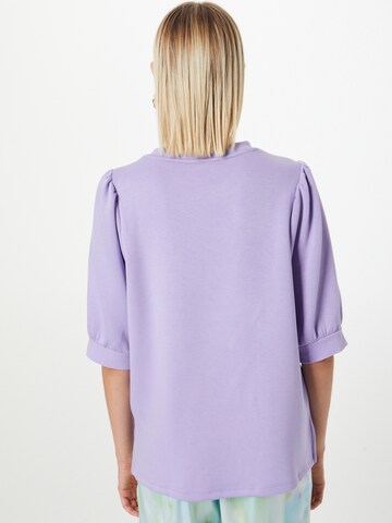 MSCH COPENHAGEN Sweatshirt 'Isora Ima' in Purple