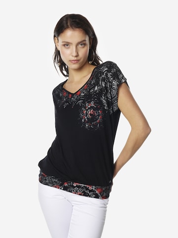 KOROSHI Тениска в черно