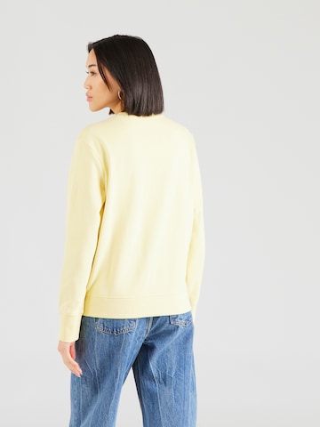 BOSS Orange - Sweatshirt 'Ela 6' em amarelo