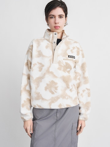 balts COLUMBIA Sporta džemperis 'Helvetia™ II': no priekšpuses