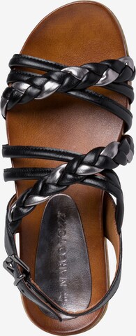 MARCO TOZZI Strap Sandals in Black