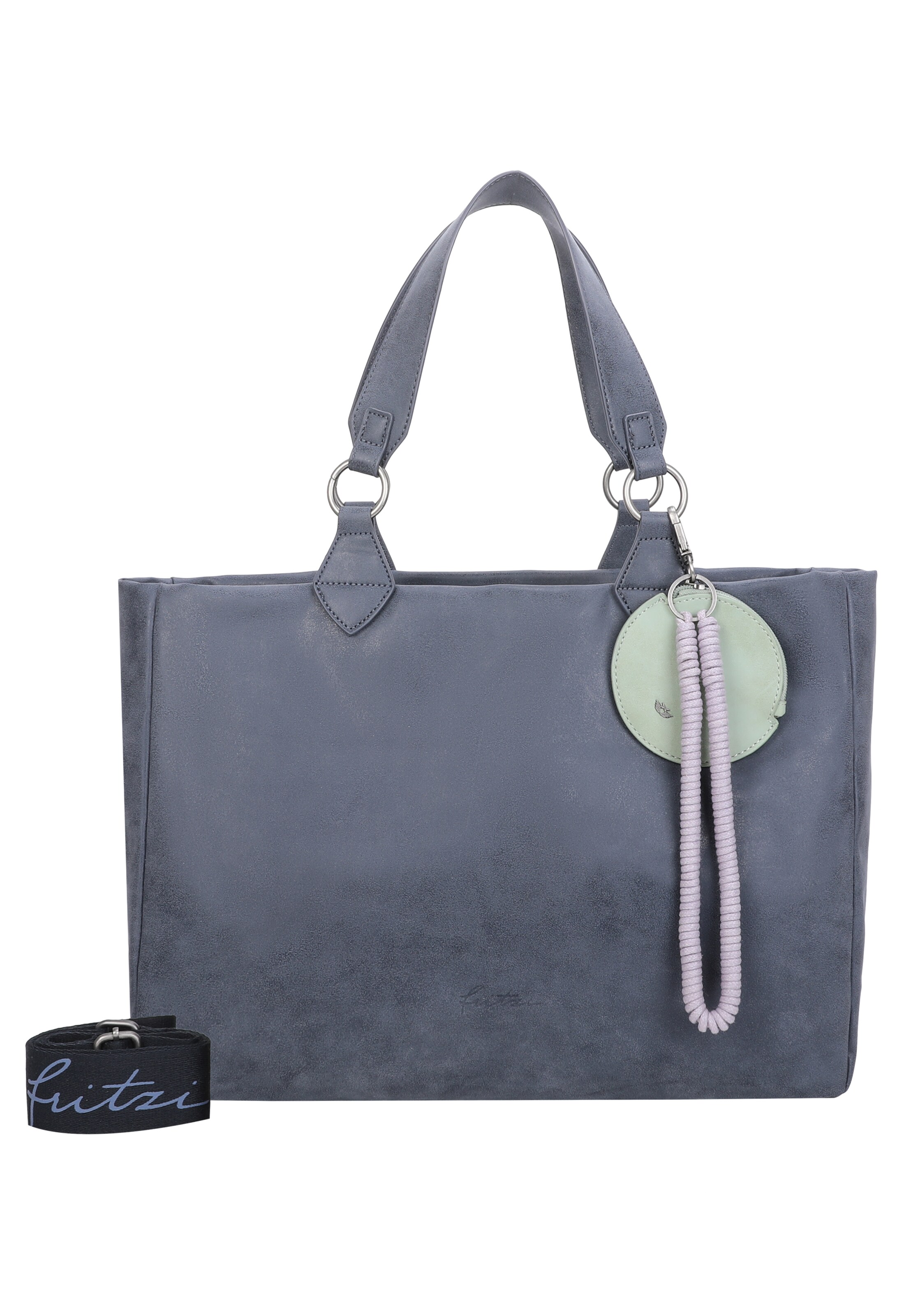 Fritzi aus Preußen Shopper 'Izzy Vintage' in Blue: front