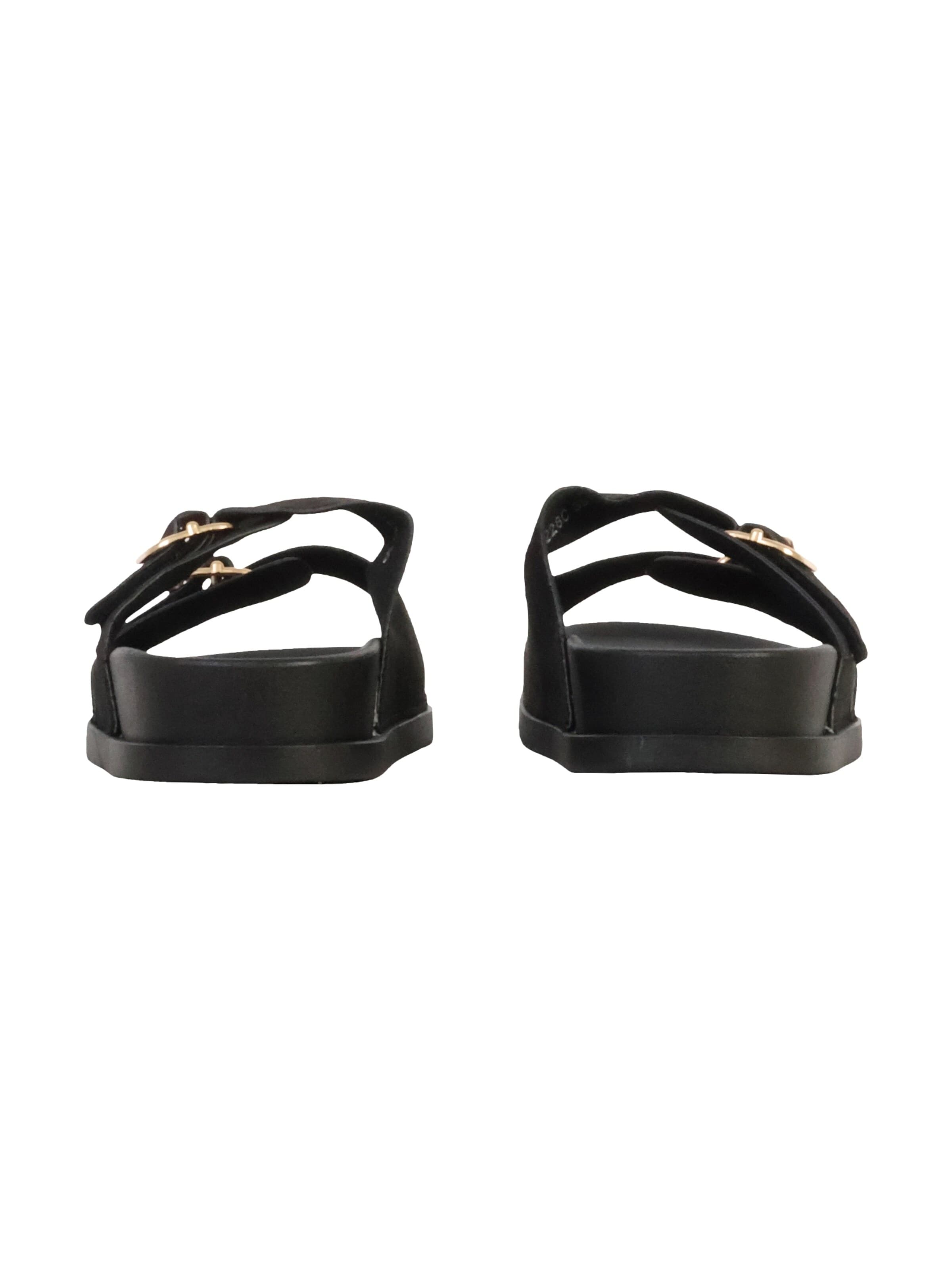 Joia Mule 'Flache Pantoletten zum Hineinschlüpfen' in Black