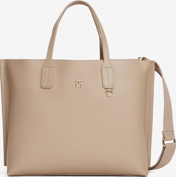 TOMMY HILFIGER Handbag 'DISTINCT' in Grey: front