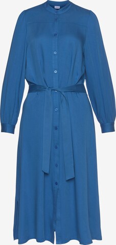 LASCANA Blousejurk in Blauw: voorkant