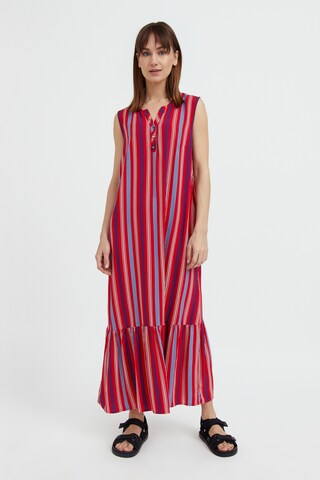Finn Flare Summer dress 'Stripes' in Red: front