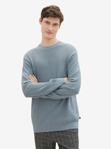 Pull-over TOM TAILOR en bleu : devant