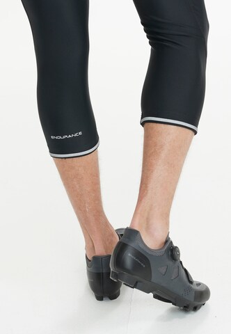 ENDURANCE Skinny Workout Pants 'Gorsk' in Black