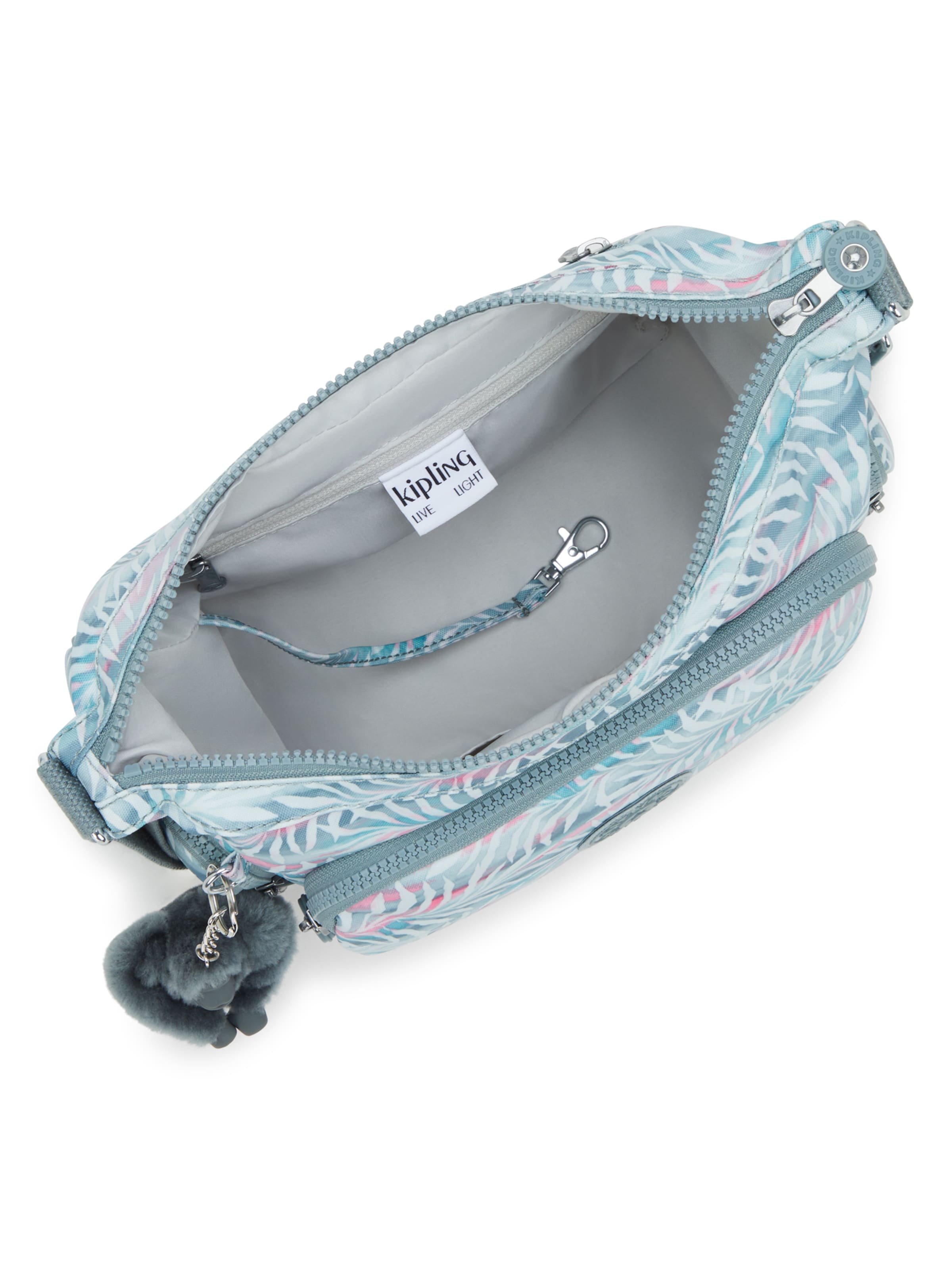 zaļš KIPLING Pleca soma 'Gabb'