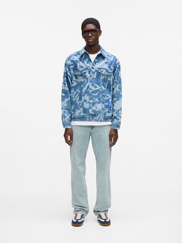 KARL LAGERFELD JEANS - Loosefit Calças de ganga em azul