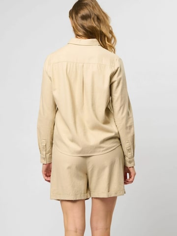 U.S. POLO ASSN. Bluse 'Isa' i beige