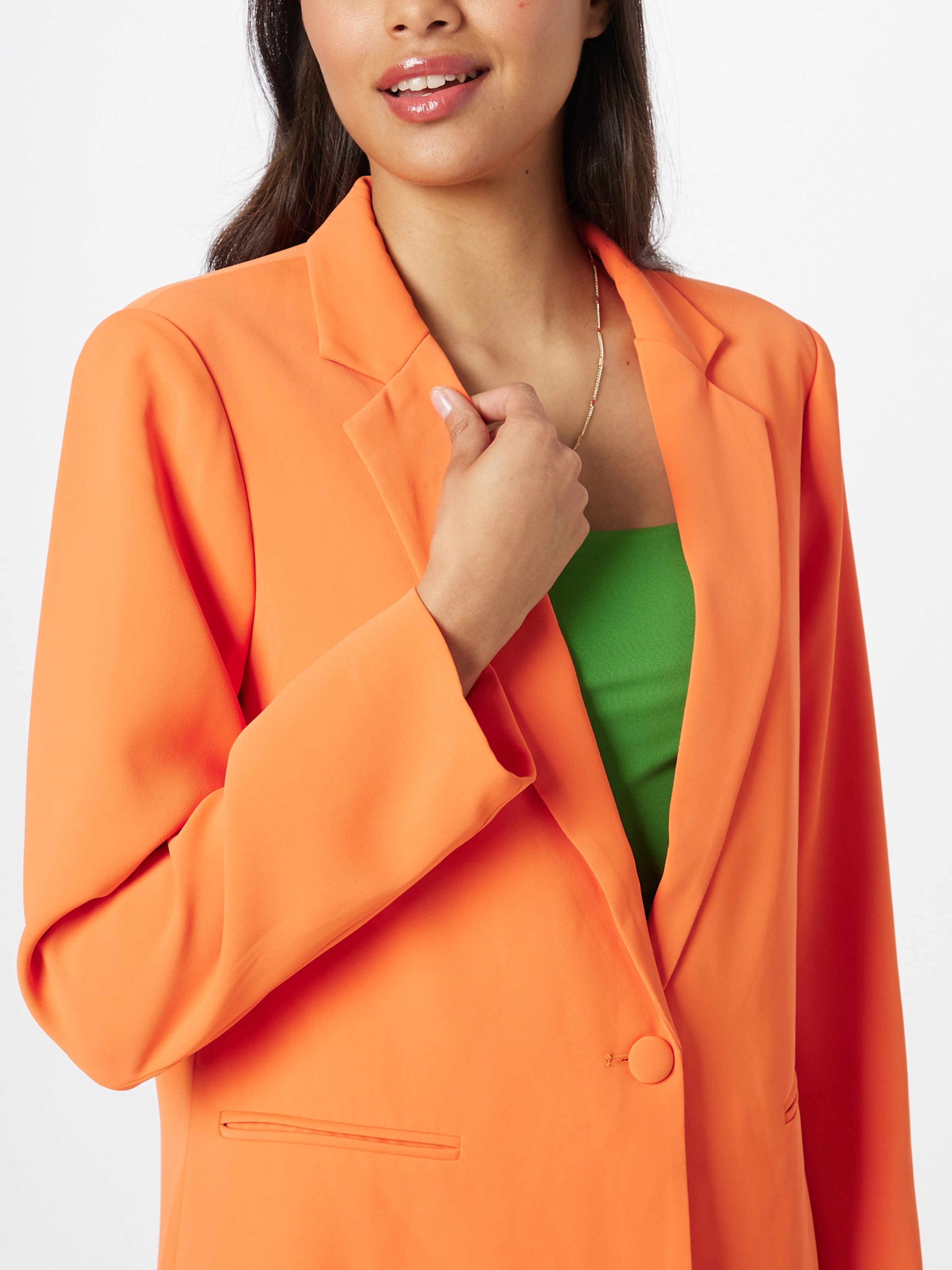 Neo Noir Blazer 'Avery' in Hellorange 