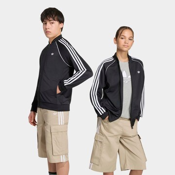 juoda ADIDAS ORIGINALS Džemperis 'SST': priekis