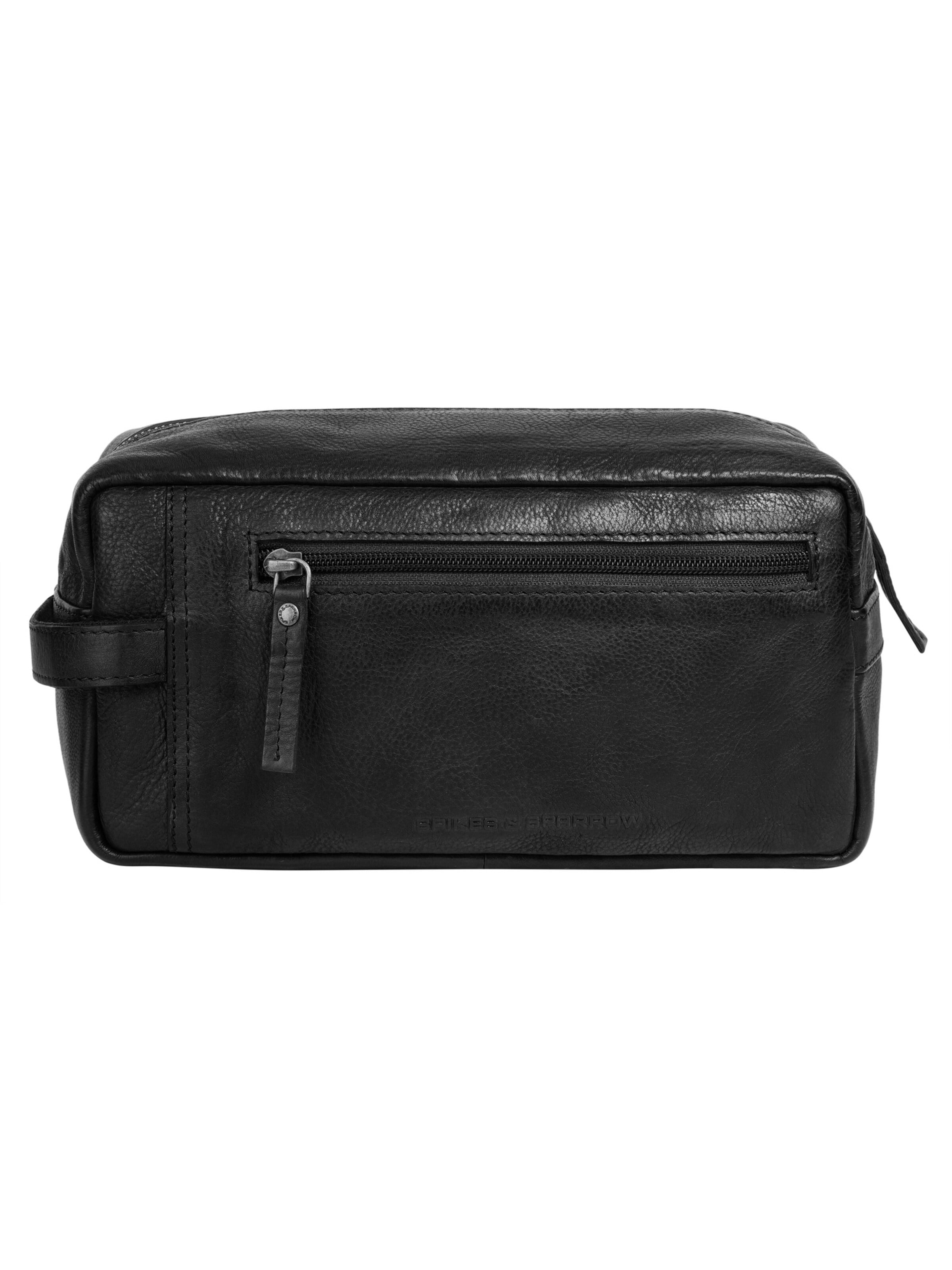 Trousses de toilette 'TOILETRY BAG' Spikes & Sparrow en noir : devant