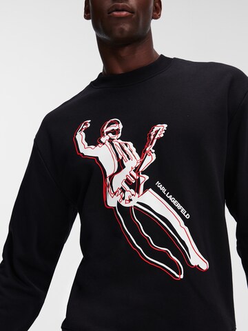 Karl Lagerfeld Sweatshirt 'Rocks' i sort