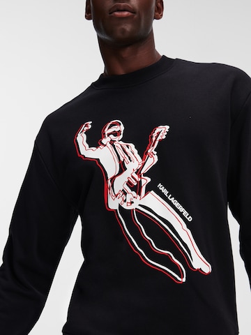Karl Lagerfeld Sweatshirt 'Rocks' in Zwart