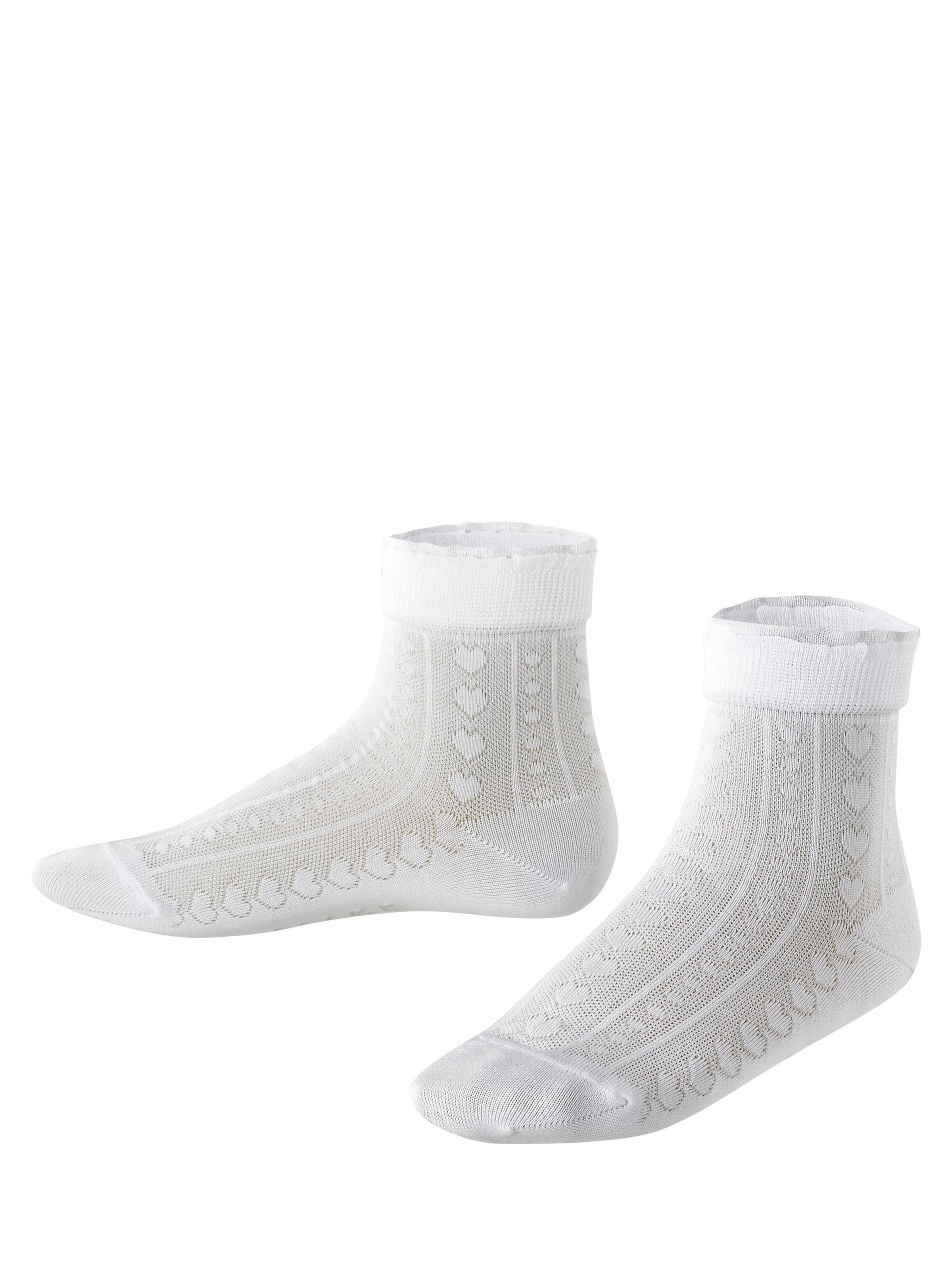 FALKE Socken 'Romantic Net'‌‌‌‌‌‌‌‌ in Weiß