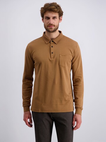 PIERRE CARDIN Shirt in Brown: front