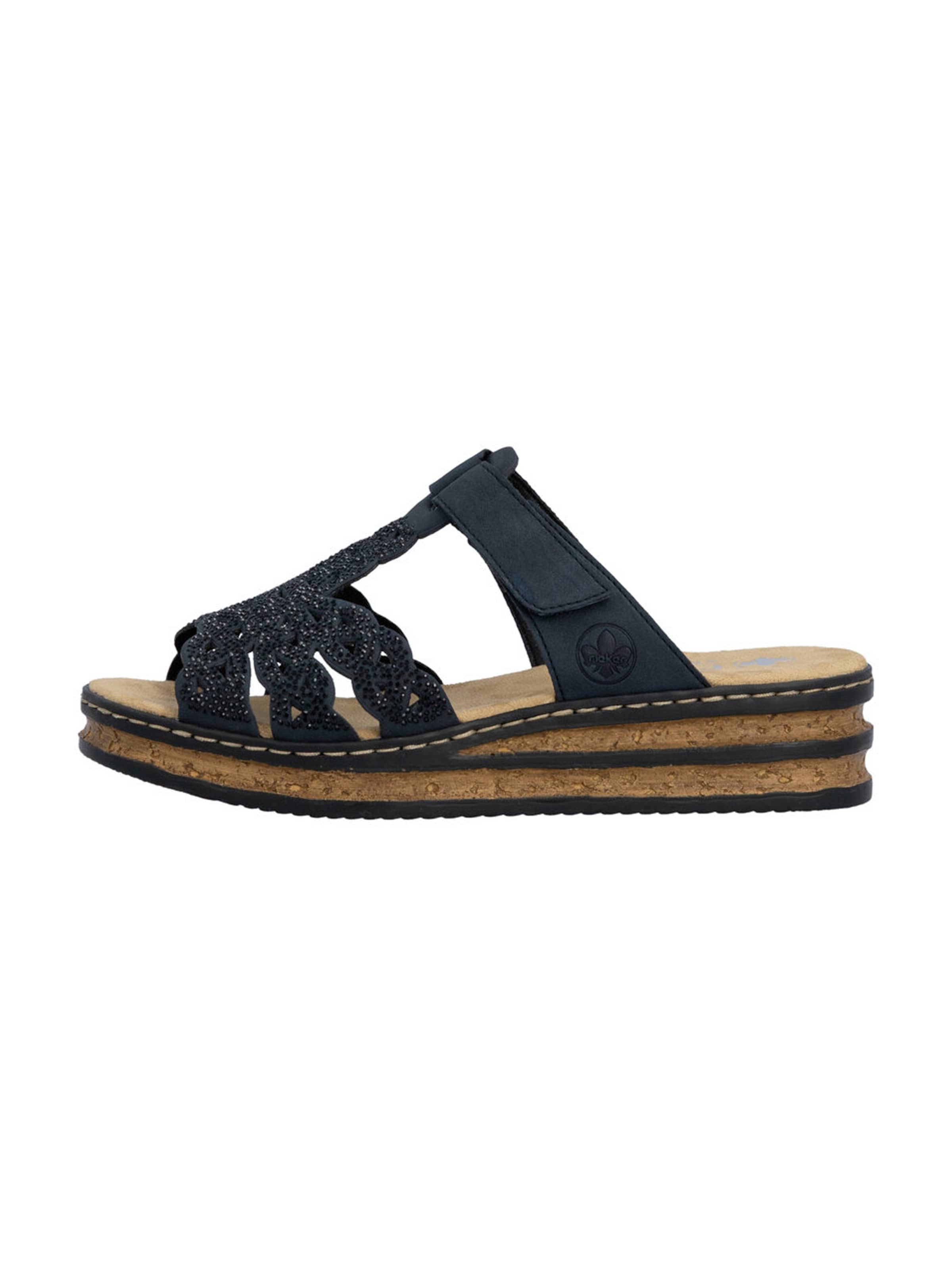 Rieker Pantofle – modrá