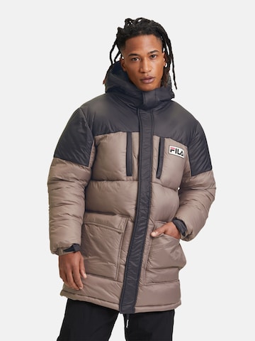 FILA - Chaqueta de invierno en marrón