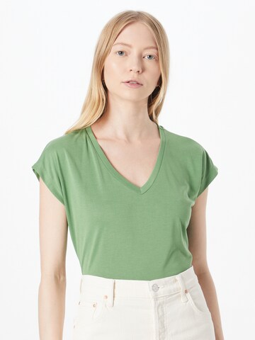 T-shirt 'Lise' Kaffe en vert : devant