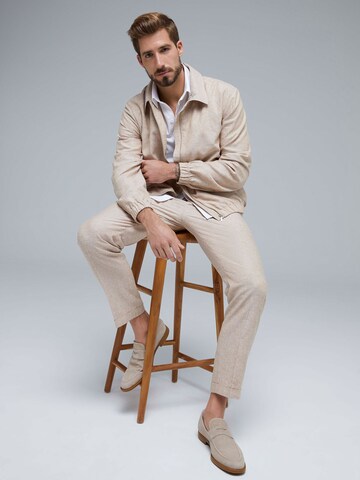 ABOUT YOU x Kevin Trapp Chino Pants 'Bjarne' in Beige