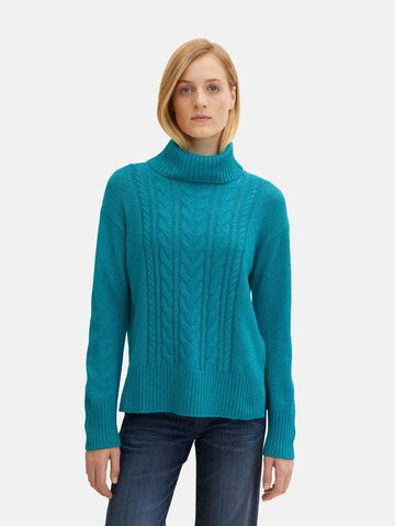 TOM TAILOR Pullover in Blau: predná strana