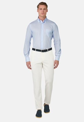 Boggi Milano Regular fit Overhemd in Blauw