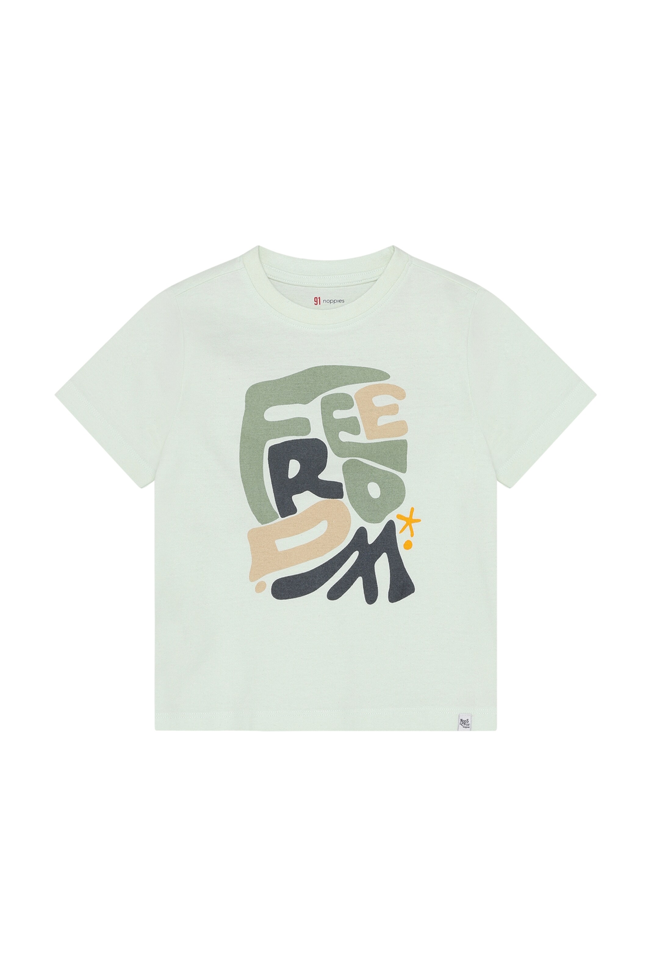 T-Shirt Noppies en vert : devant