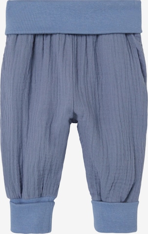 NAME IT - Tapered Pantalón 'BASALLE' en azul: frente