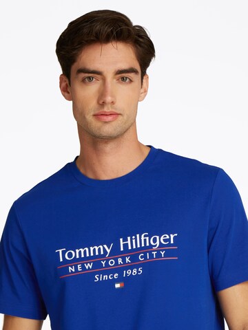 Maglietta di TOMMY HILFIGER in blu