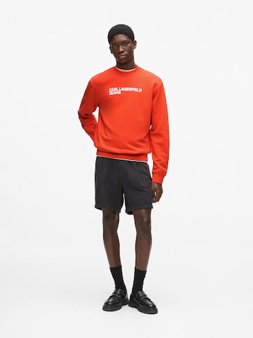 KARL LAGERFELD JEANS - Sudadera en rojo