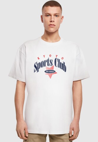 MT Upscale Shirt 'Kyoto Sports Club' in White: front