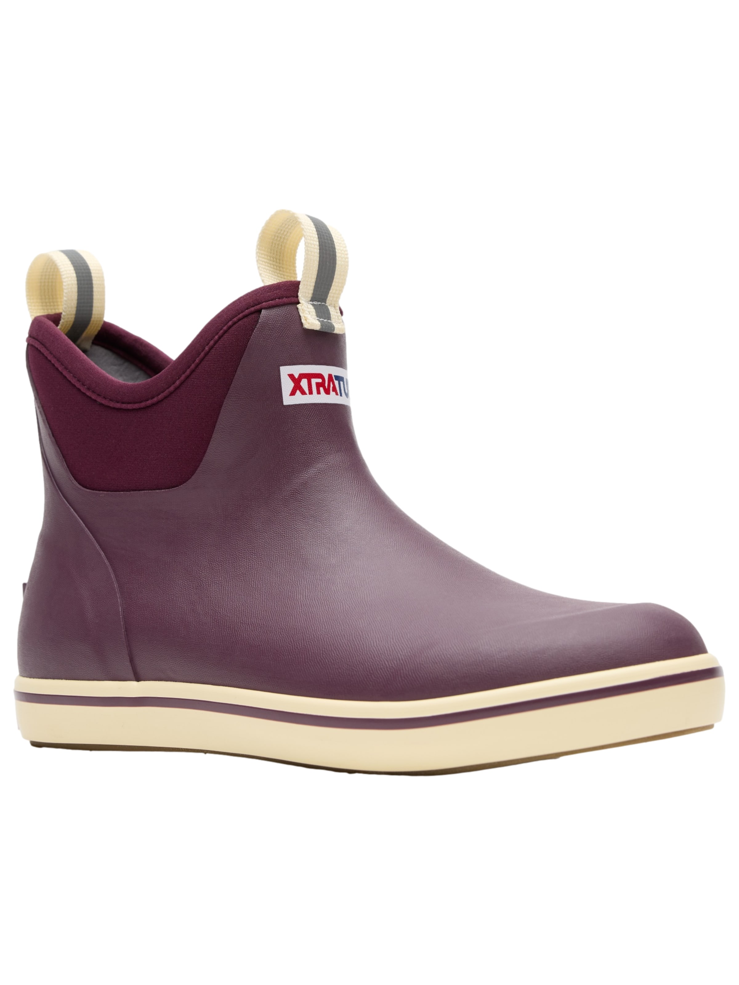 XtraTuf Rubber Boots 'Womens Ankle Deck Boot' in Purple
