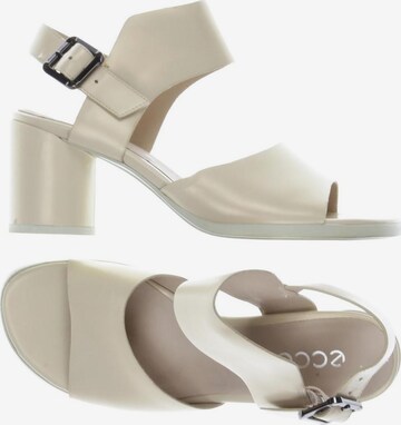 ECCO Sandals & High-Heeled Sandals in 37 in White: front