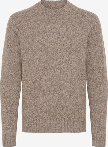 Casual Friday Strickpullover ' CFANTE ' in Braun: Vorderseite