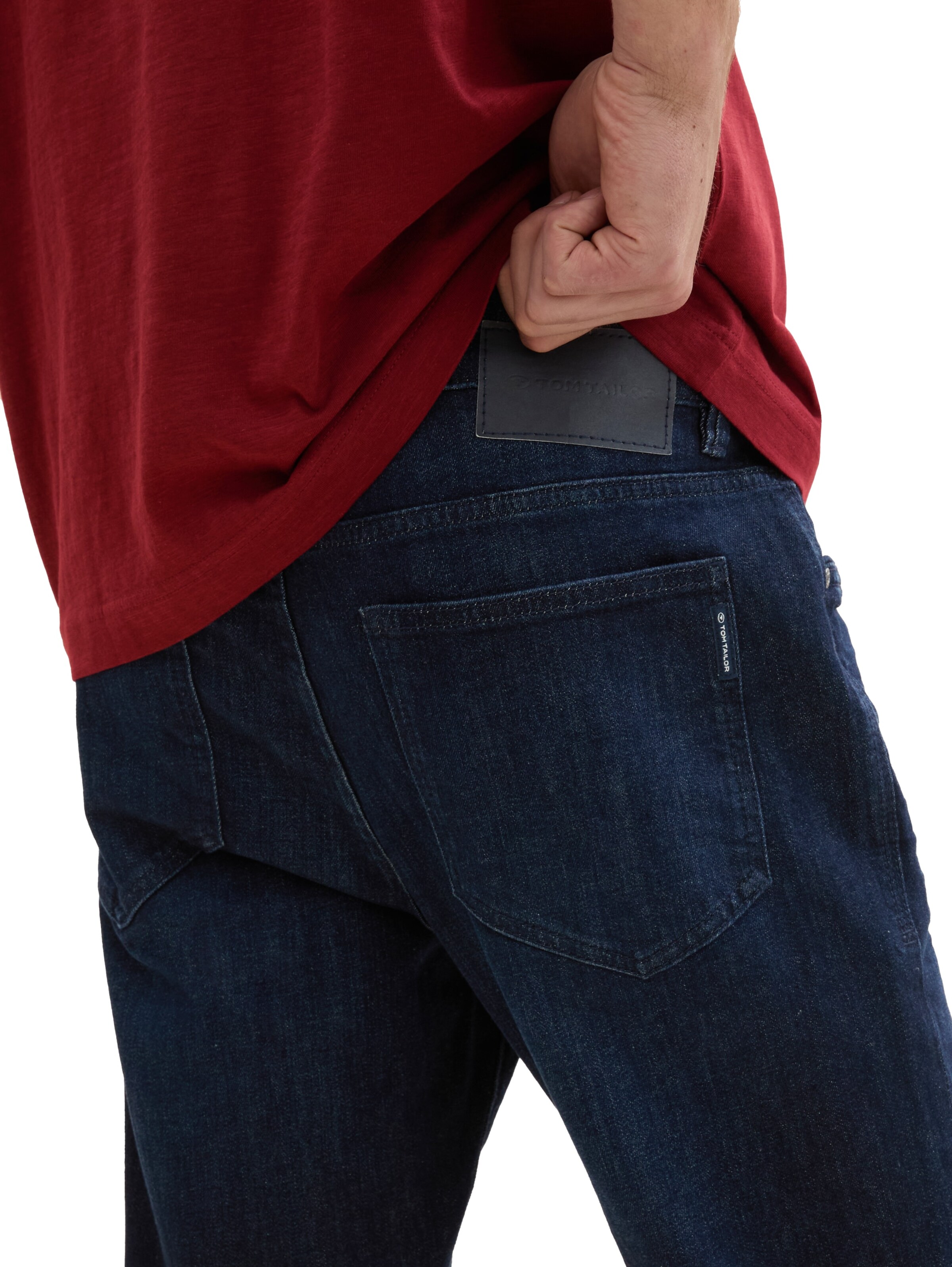 TOM TAILOR Slimfit Jeans 'Josh' in Blauw