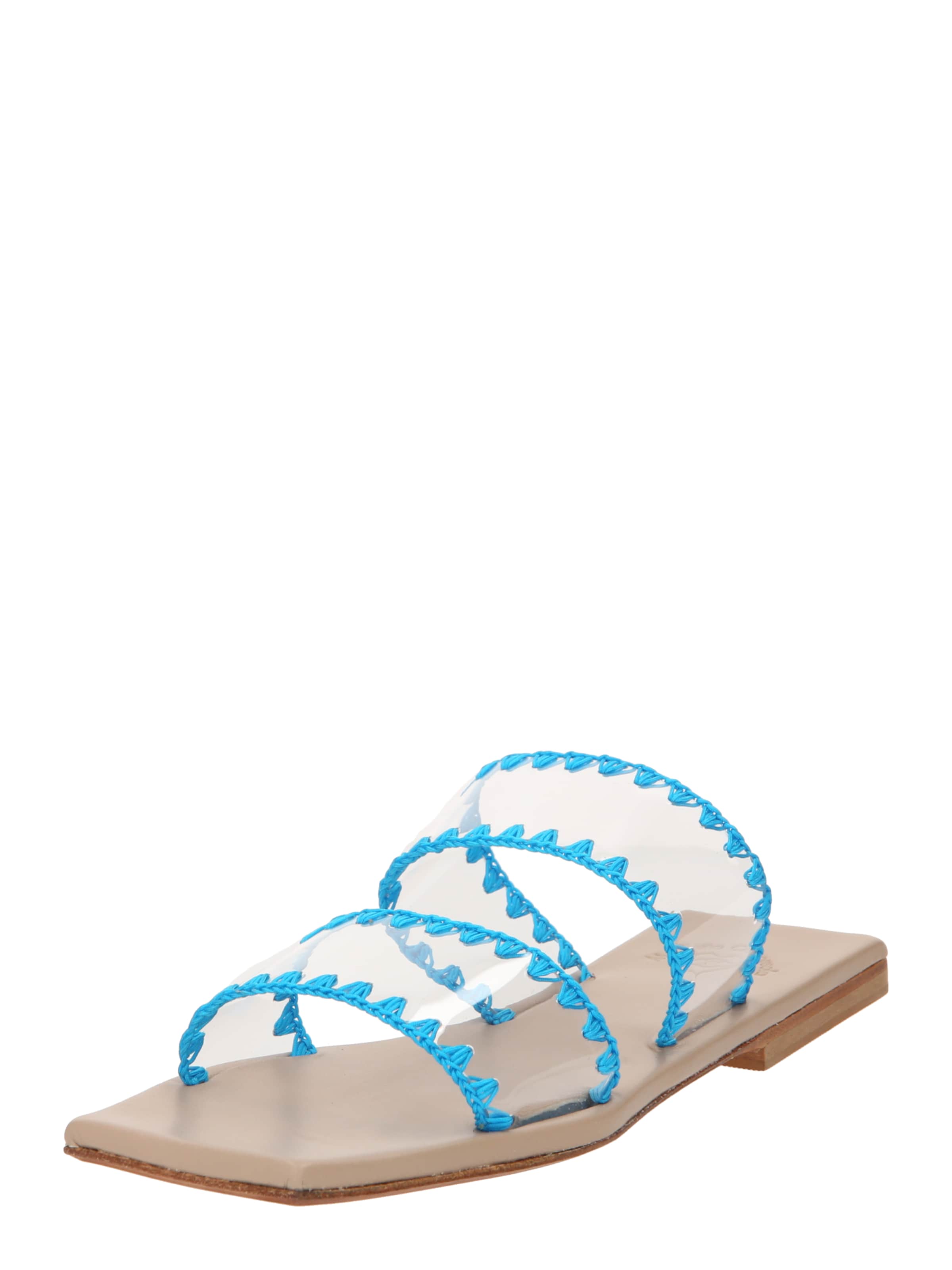 Marietta's Fantasy Pantolette 'Ilianna' i blå: framsida