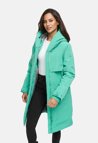 Cappotto invernale 'Domingaa 14' di NAVAHOO in verde: frontale