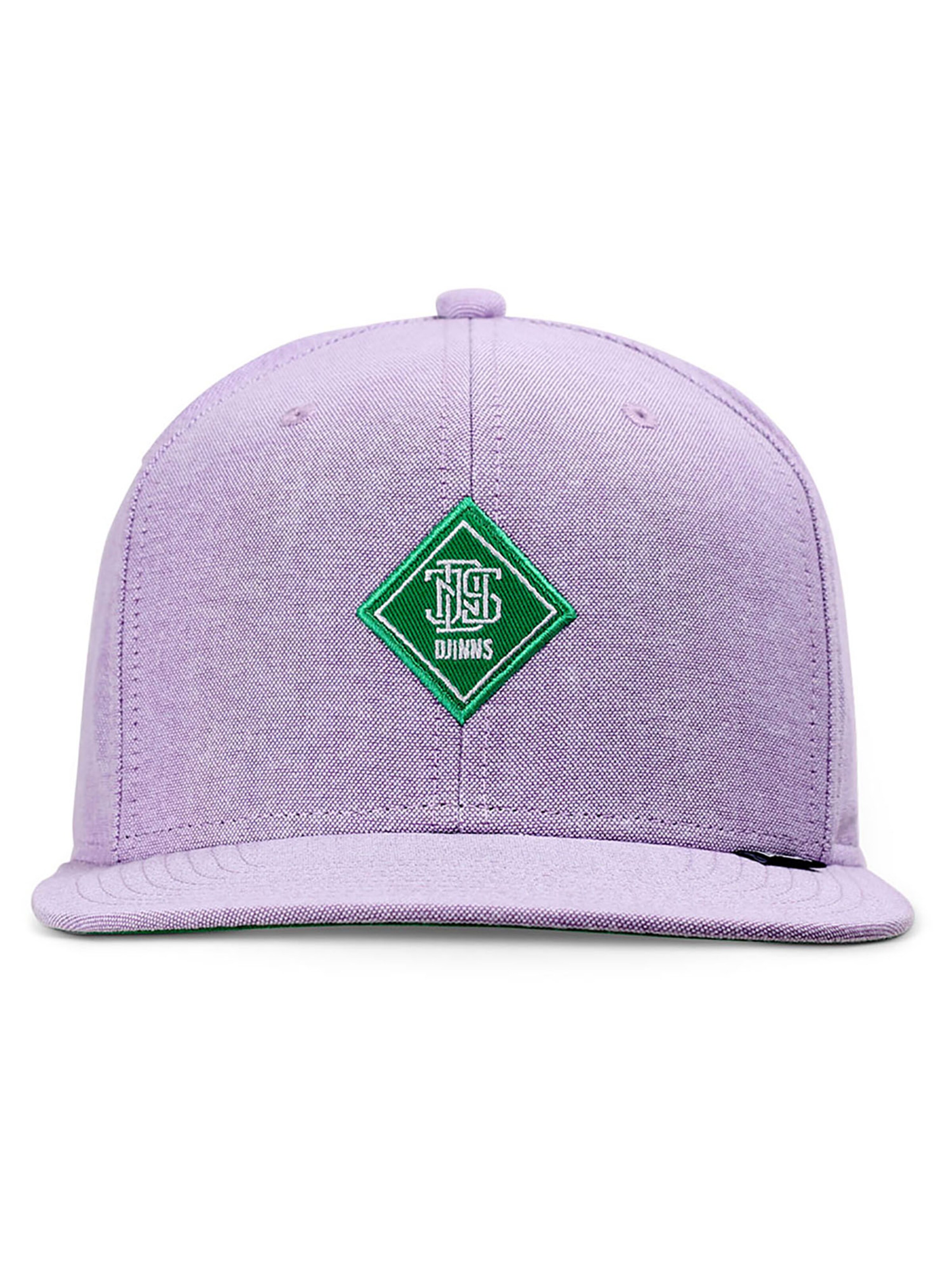 DJINNS Cap '6P OxfordContra' in Purple