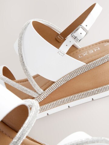 Next Sandali 'Forever Comfort' | bela barva