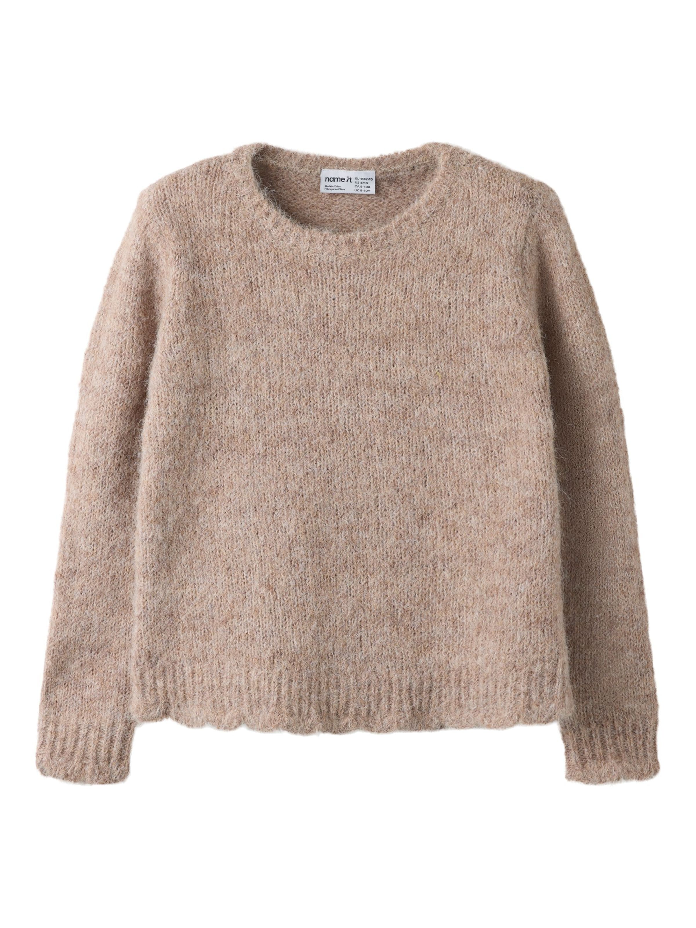 NAME IT - Jersey en beige: frente