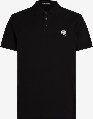 Maglietta 'IKON' di Karl Lagerfeld in nero: frontale