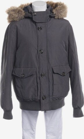 TOMMY HILFIGER Jacket & Coat in L in Grey: front