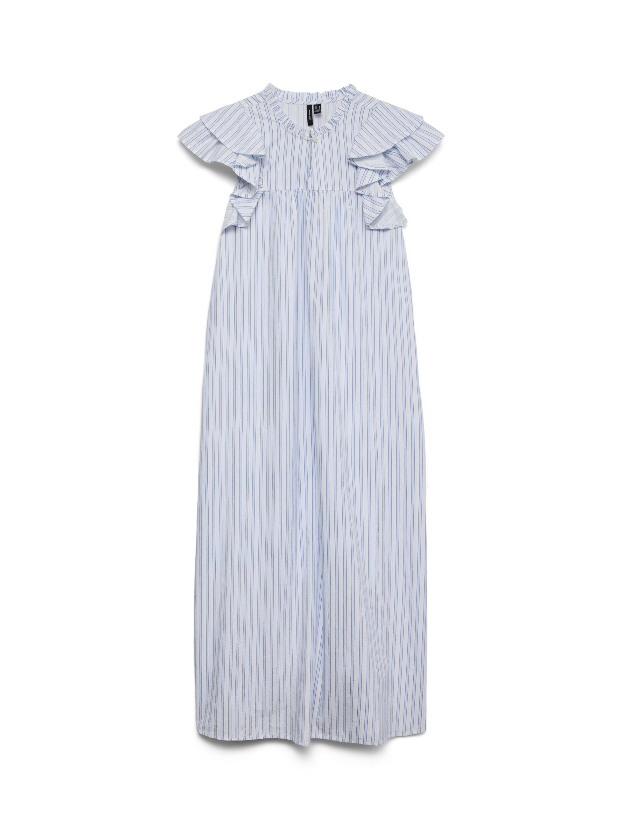 VERO MODA Blusekjole 'VMSiv' i hvid: forside